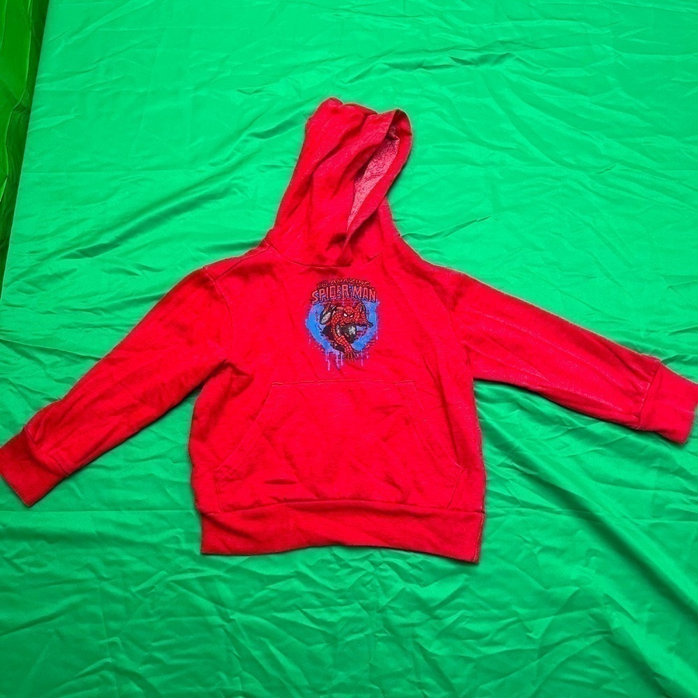 Kids Spider Man Pullover Hoodie